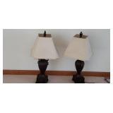 Matching table lamps