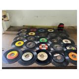 Records including Charlie Rich, The Beatles and