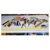Hammer, Utility Knife, Tape Measure