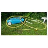 RV holding tank, w hose