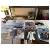 Records by Elvis, Simon & Garfunkel, Bill Cosby