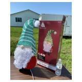 24 inch LED light up Gnome in box