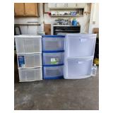 Three drawer totes