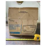 Radio Shack 12 volt 10 amp power supply in box