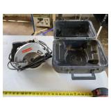 Craftsman circular saw in case