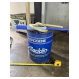 Kerosene jug full of kerosene with pump adapter