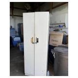 White cabinet with shelves