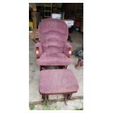 Rocker w Ottoman