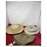 Columbia hat, new Goodfellow and straw hat