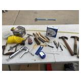 Tool Shed 5ï¿½ air sander, hammers, grease gun, air