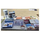 Mr. Coffee maker, Black & Decker jar lid opener,