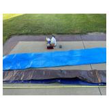 Two tarps, one new other used  and car wash,
