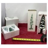 Village Pole Pine Tree 10.5 ï¿½ porcelain tree and