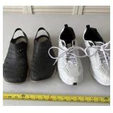Crocs sz 10 menï¿½s and sz 9 tennis shoes