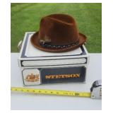Stetson Hat Size 73/8