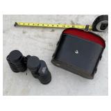 Barska binoculars with leather case