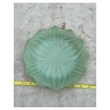 Anchor Hocking Fire King Green Jadeite Lotus Leaf