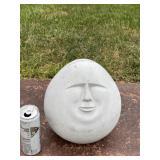 Concrete moon porch decor