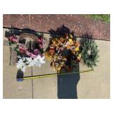 Three wreaths