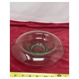 Uranium glass bowl