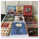 garden books , Country style books