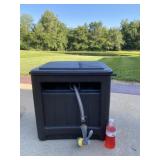 Sun cast hose reel wind up with hose