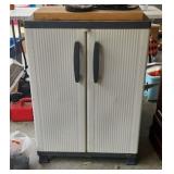 26 x 15 x 36 plastic storage cabinet