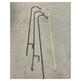3 Shepherd Hooks