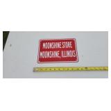 Metal Moonshine  Sign