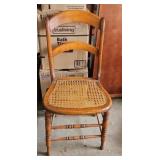 Antique Cane Bottom Chair