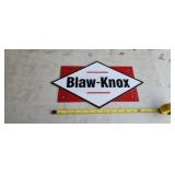 Blaw-Knox Steel Sign