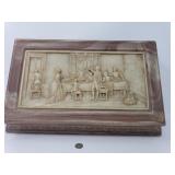 LARGE GENUINE INCOLAY STONE HAND CRAFTED