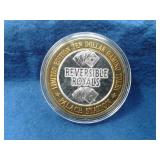 $10 FINE SILVER .999CASINO TOKEN