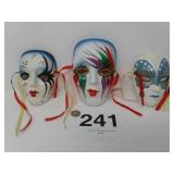 MARDI GRAS MASK WALL DECORATIONS