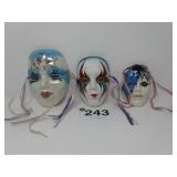 MARDI GRAS WALL MASKS