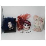 CLAY MASK WALL ART