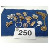 COSTUME JEWELRY-pins