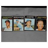 4 Baseball Cards