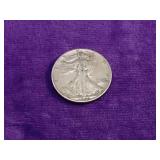 1941-D Walking Liberty Silver Half Dollar