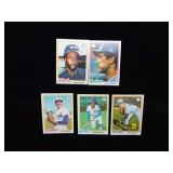 5 Baseball Cards