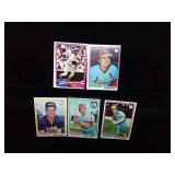 5 Baseball Cards