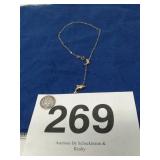 10KT. GOLD ANKLE BRACELET 1.0GRAMS