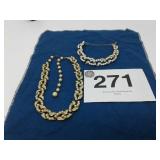 CORO NECKLACE&BRACELET