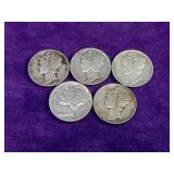 5 Silver 1940