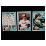 3 Baseball Cards