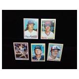 5 Baseball Cards