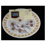 Collectible Pennies & Texas Statehood Stamp
