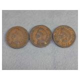 3 Indian Cents