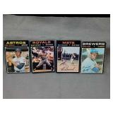 4 Baseball Cards