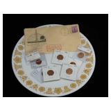 Collectible Pennies & 1941 San Jacinto First Mail